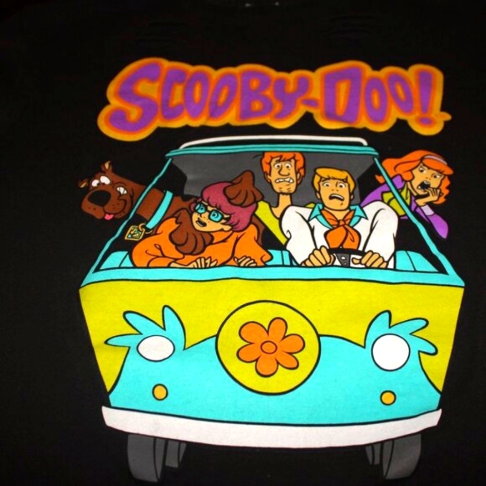 Scooby-Doo Graphic Tee Distresed | Medium 100% Cotton THRASHED